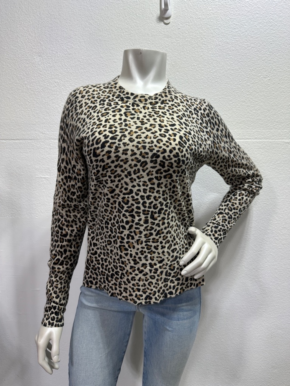 ZADIG&VOLTAIRE 
Lirius Cashmere Leopard-Print Sweater - Picture 2 of 13